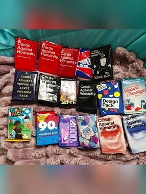 Cards Against Humanity Miscellaneous Expansion Pack Lot Open But Complete